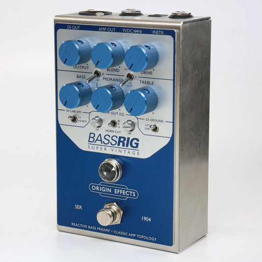 [SN 1904] USED ORIGIN EFFECTS / BASSRIG SUPER VINTAGE Preamp for bass [08]