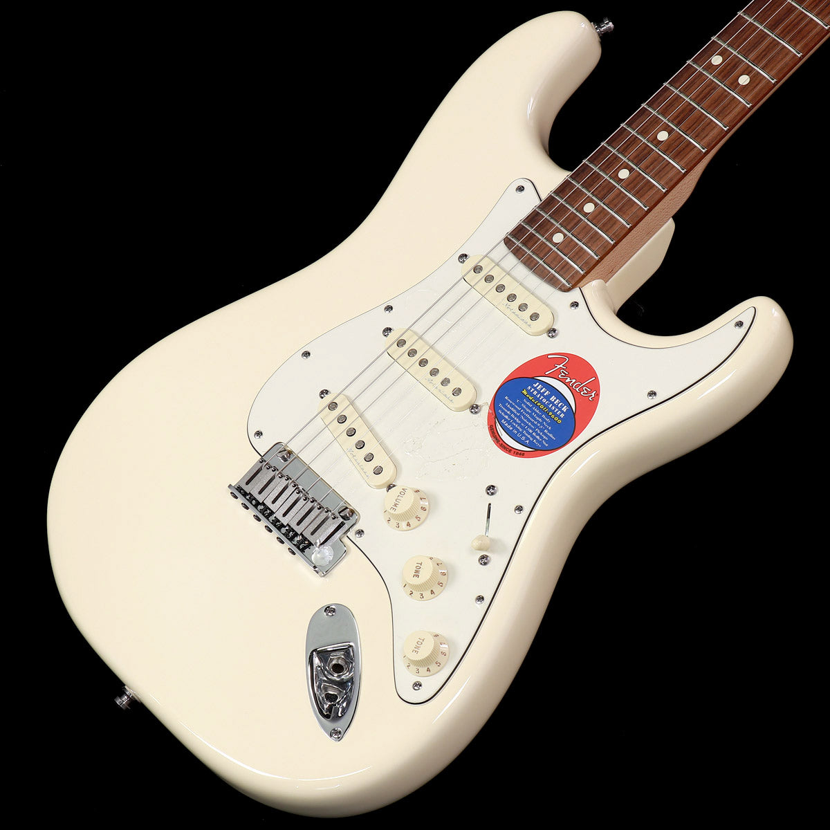 [SN US14070451] USED Fender USA / Jeff Beck Stratocaster w/Noiseless Olympic White 2014 [08]