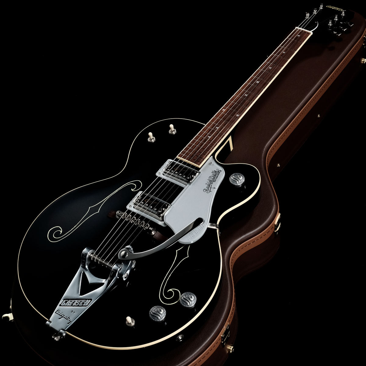 Gretsch G6119T-65KA-BLK Kenichi Asai Signature Black Cat with