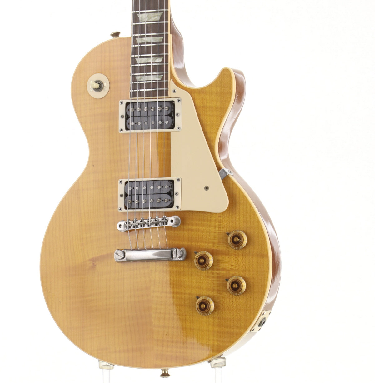 [SN 2 0997] USED Gibson USA / Les Paul Classic Plus Transparent Amber [03]