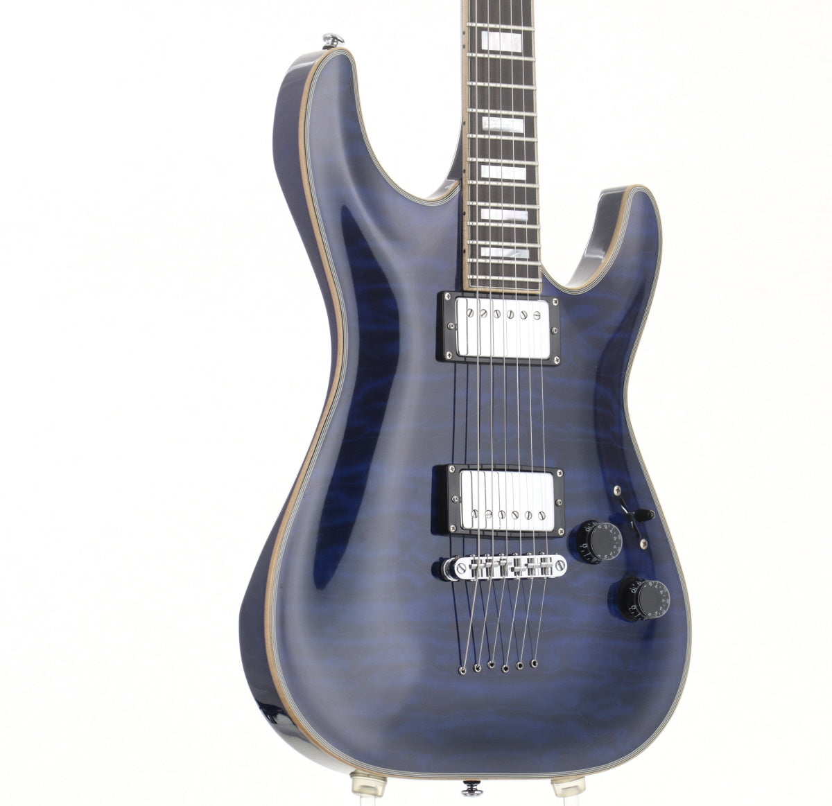 [SN W16051135] USED Schecter / AD-C-1-CTM Trans Midnight Blue [03]