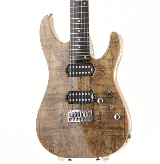 [SN S1703112] USED Schecter / NV-7-24-AL-FXD Spalted Top Natural [03]