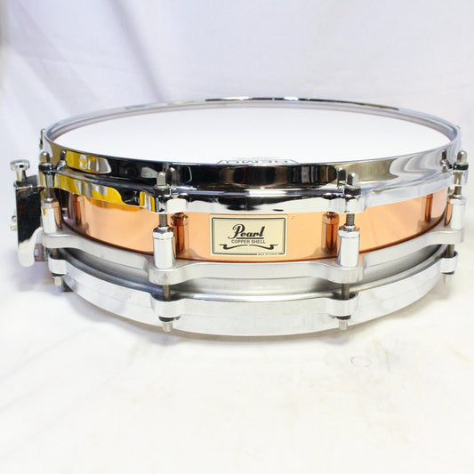 PEARL Free Floating Maple Shell Piccolo Snare Drum Dark Brown 14x3.5