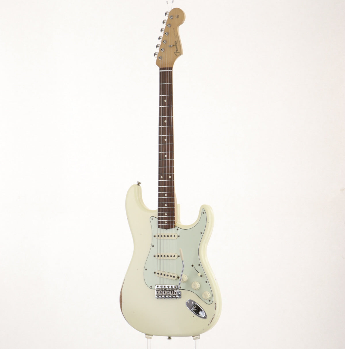 [SN MX19107051] USED FENDER MEXICO / Road Worn 60s Stratocaster Olympic White [03]