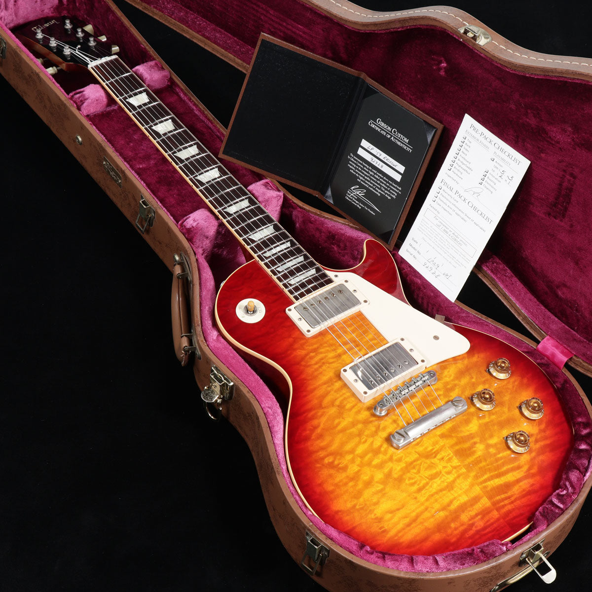 [SN 92928] USED GIBSON CUSTOM / Historic Collection 1959 Les Paul Standard VOS 2012 Washed Cherry / MOD [05]