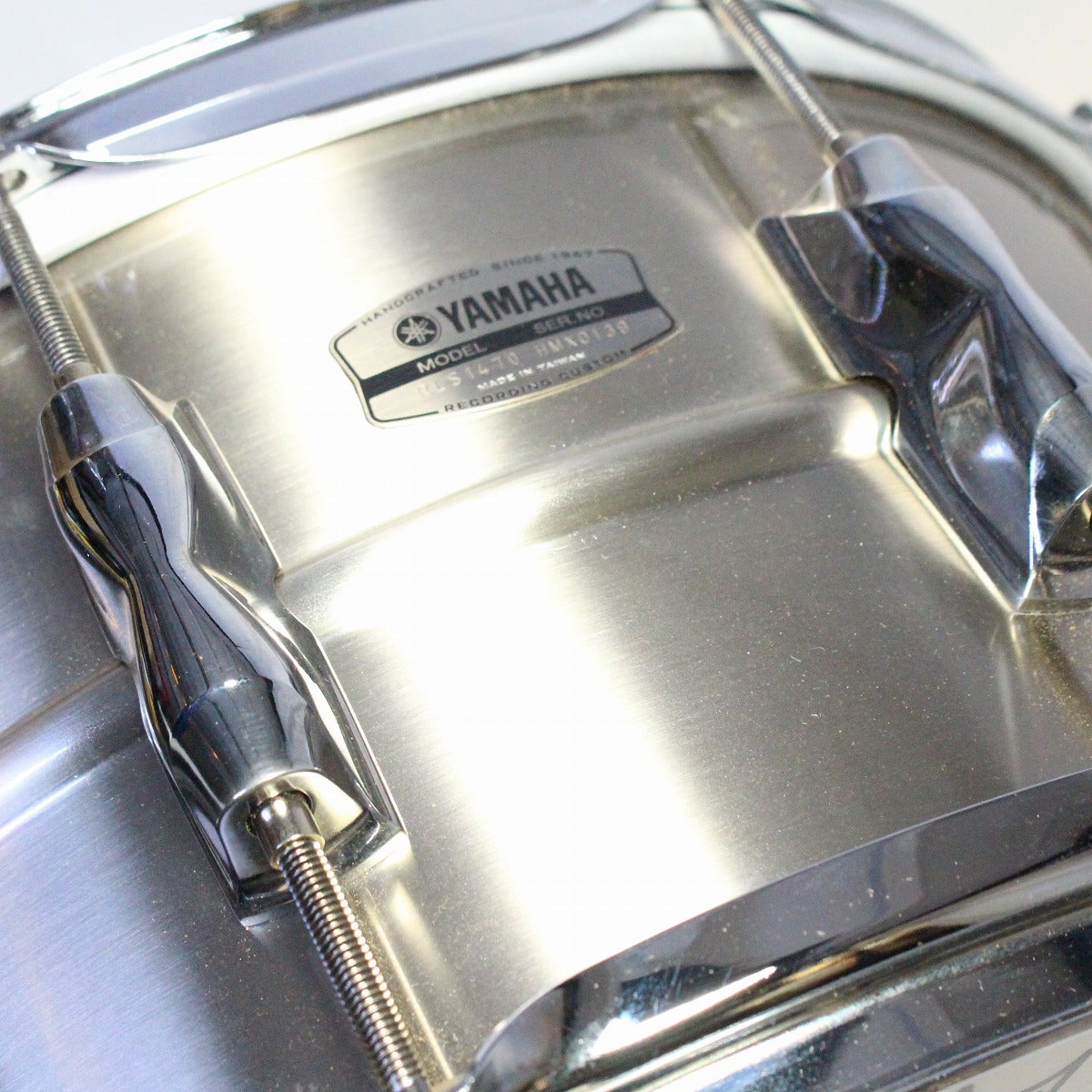 USED YAMAHA / RLS1470 Recording Custom Stainless Steel Snare 14×7 Yamaha Snare Drum [08]