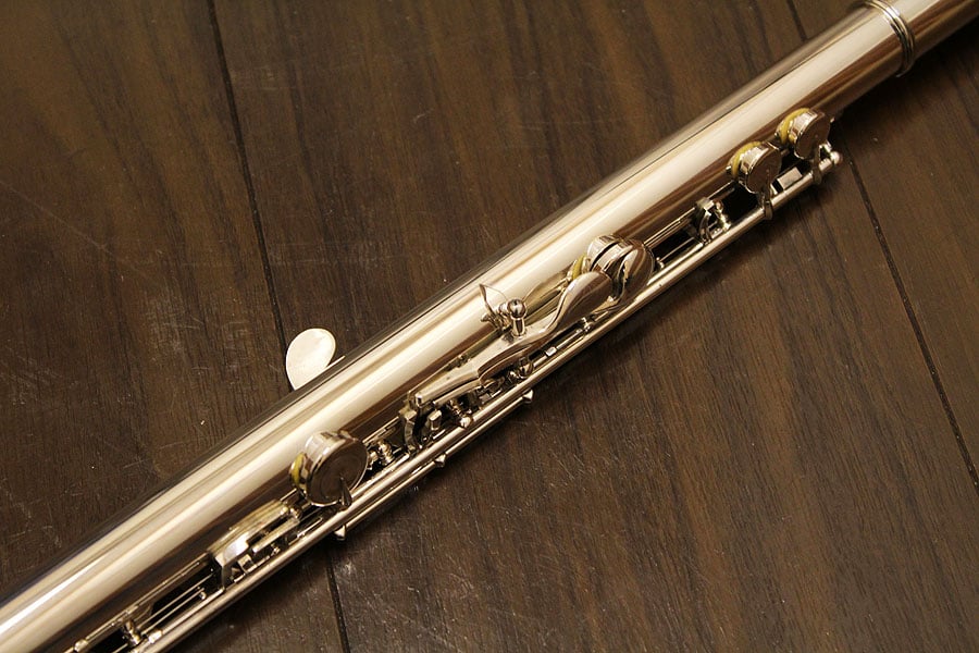[SN 18744] USED PEARL PF-675R Silver head flute [10]