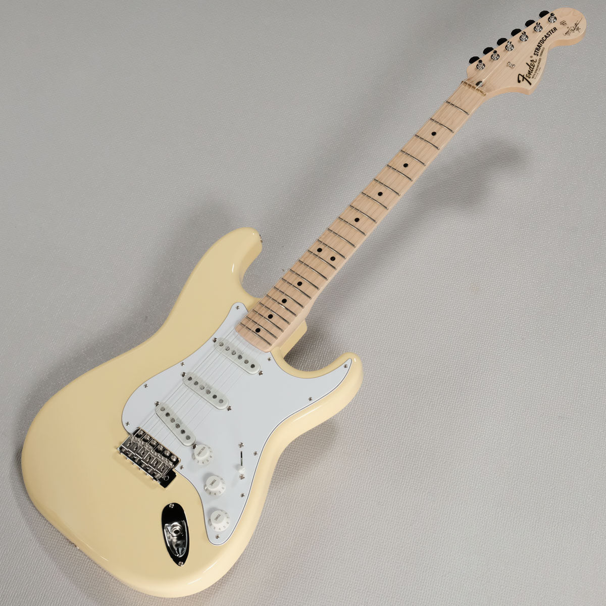 [SN JD23007109] USED FENDER / Yngwie Malmsteen Stratocaster Yellow White 2023 [05]