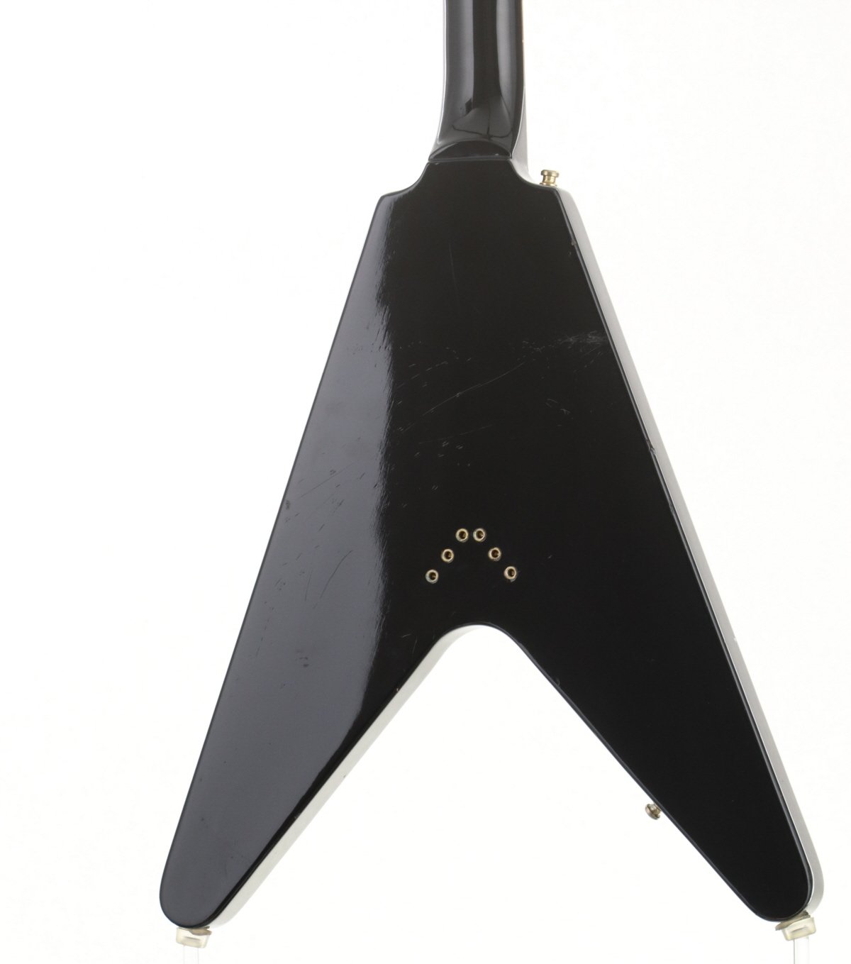 [SN U99091318] USED Epiphone / 1958Korina Flying V Ebony [11]