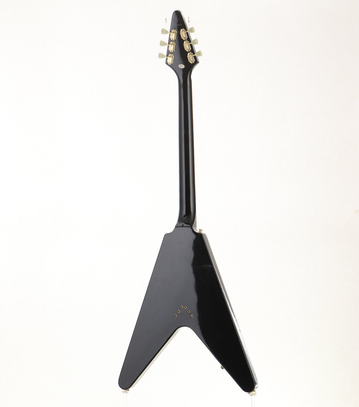 [SN U99091318] USED Epiphone / 1958Korina Flying V Ebony [11]