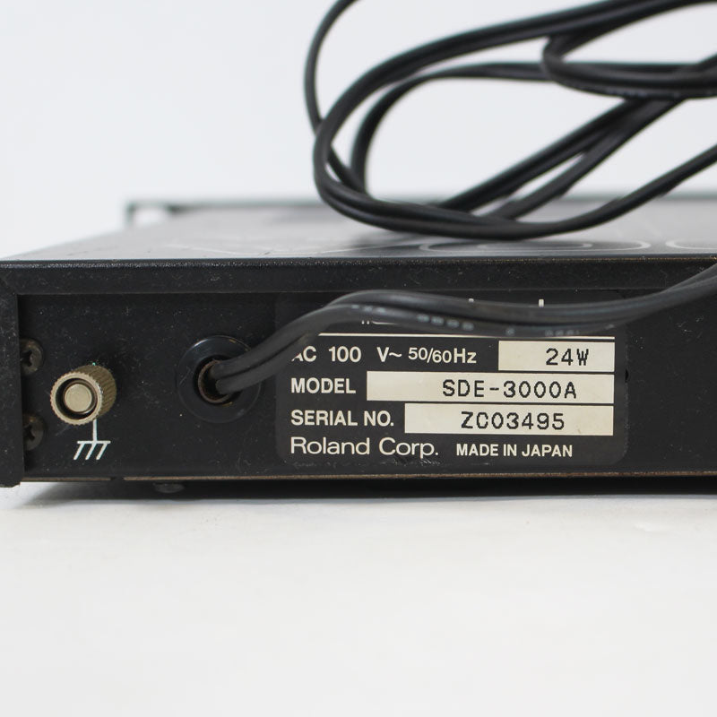 [SN ZCO3495] USED ROLAND / SDE-3000A / Digital Delay Rack Type Effects Pedal [08]