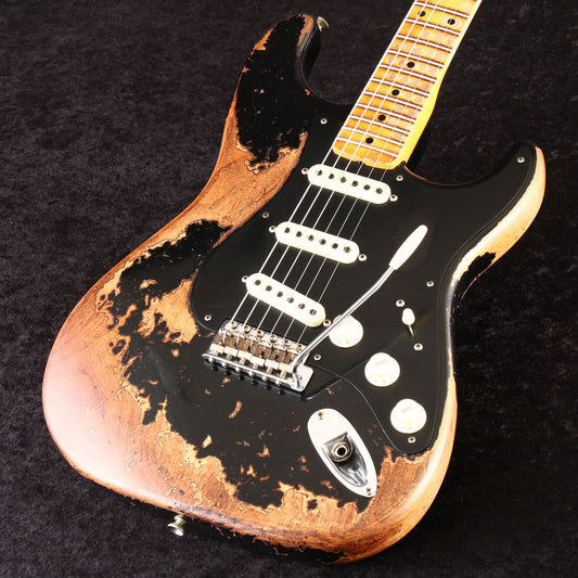 [SN CZ565246] USED Fender Custom Shop / Limited Edition Poblano Stratocaster Maple Super Heavy Relic Aged Black [03]
