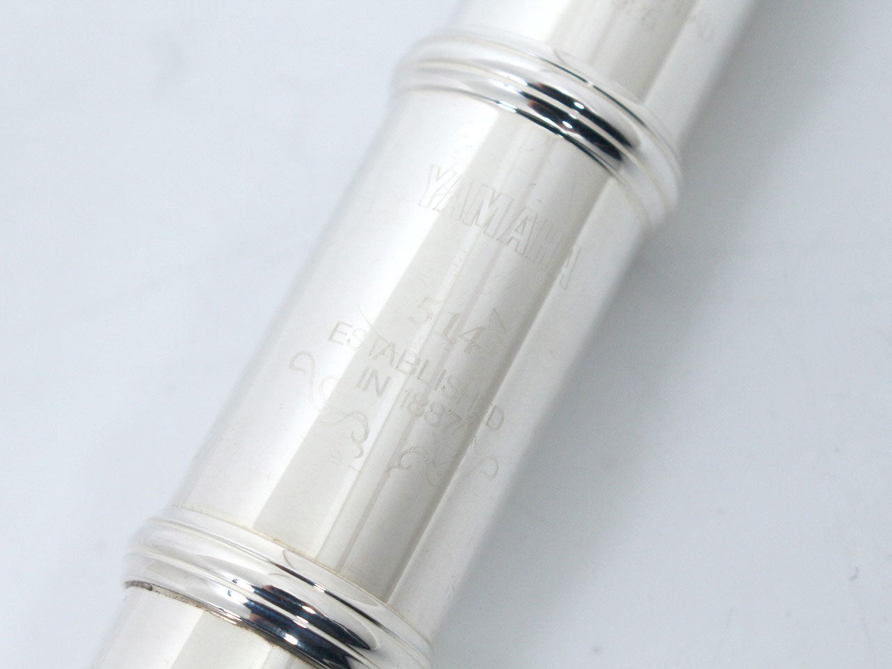 [SN 035666] USED YAMAHA / Flute YFL-514, head tube silver [09]