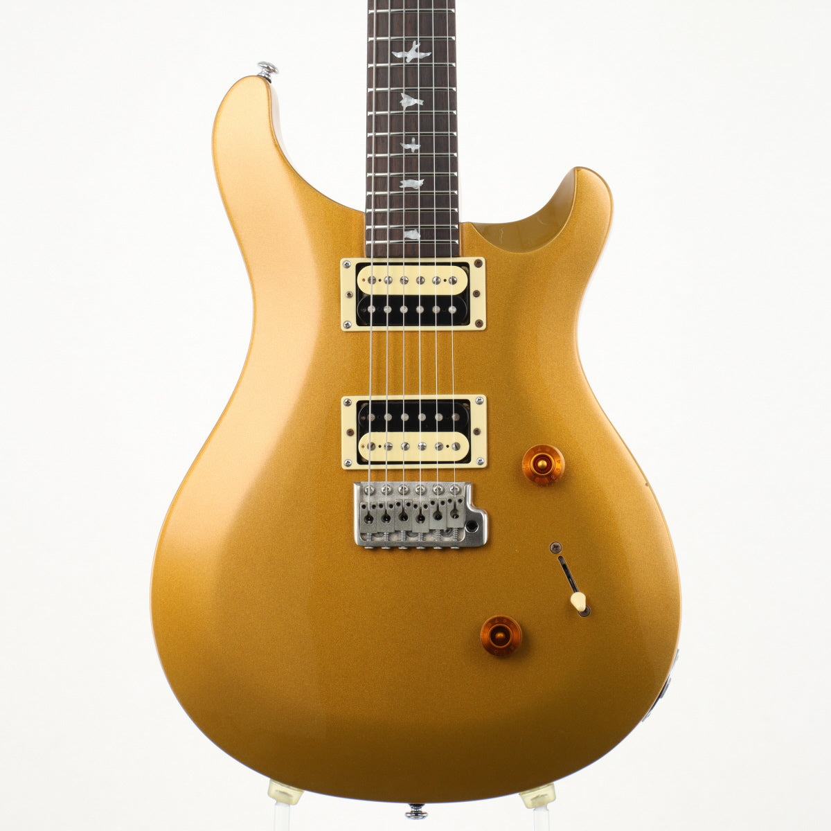 [SN O04667] USED Paul Reed Smith (PRS) / SE CUSTOM 24 Beveled Top Gold  Metallic [12]