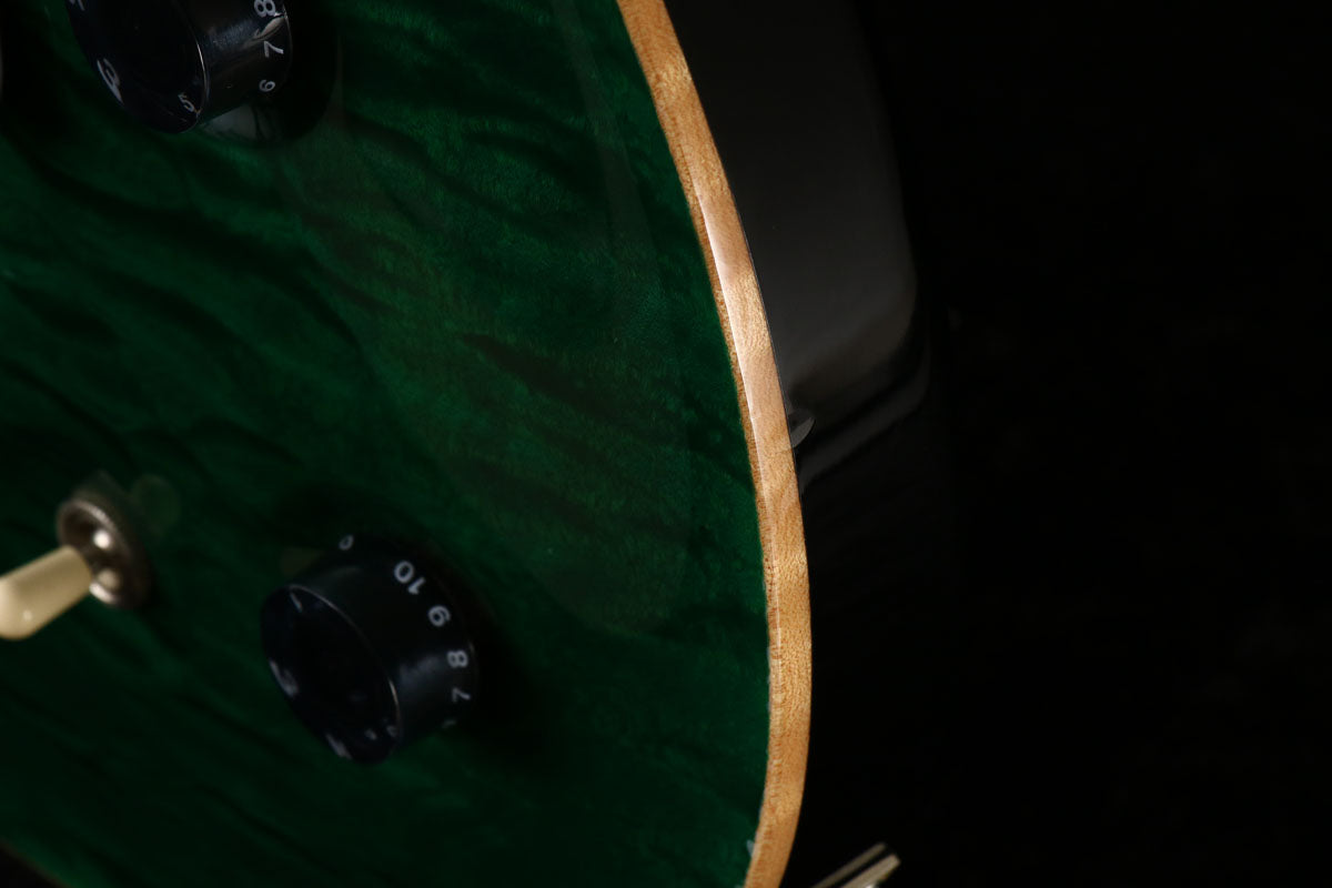 [SN 132861] USED Paul Reed Smith (PRS) / 2008 Custom 22 10Top Quilt Emerald Green Wide Fat Neck [03]