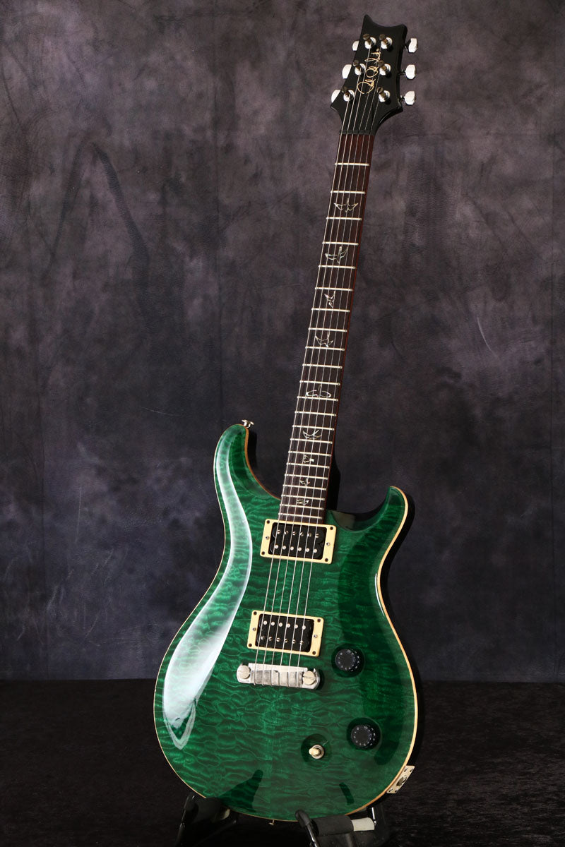 [SN 132861] USED Paul Reed Smith (PRS) / 2008 Custom 22 10Top Quilt Emerald Green Wide Fat Neck [03]