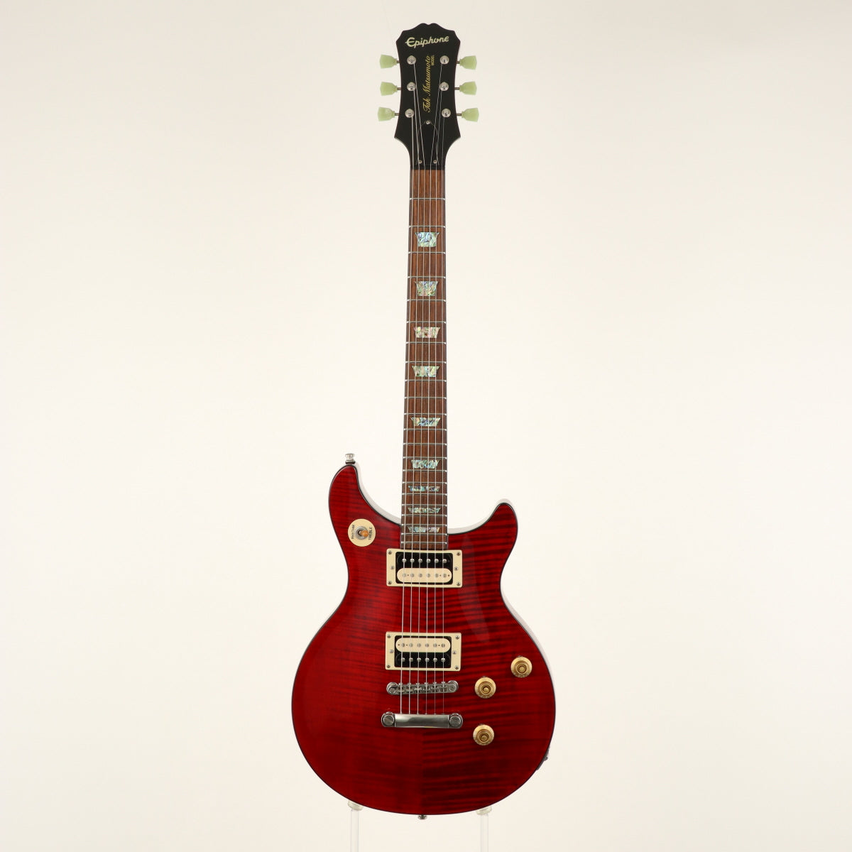 Epiphone Tak DC Standard Plus Cherry Red - ギター