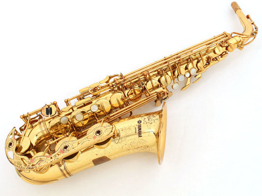 [SN 002632] USED YAMAHA / Alto saxophone YAS-62 PRINT LOGO all tampos replaced [09]