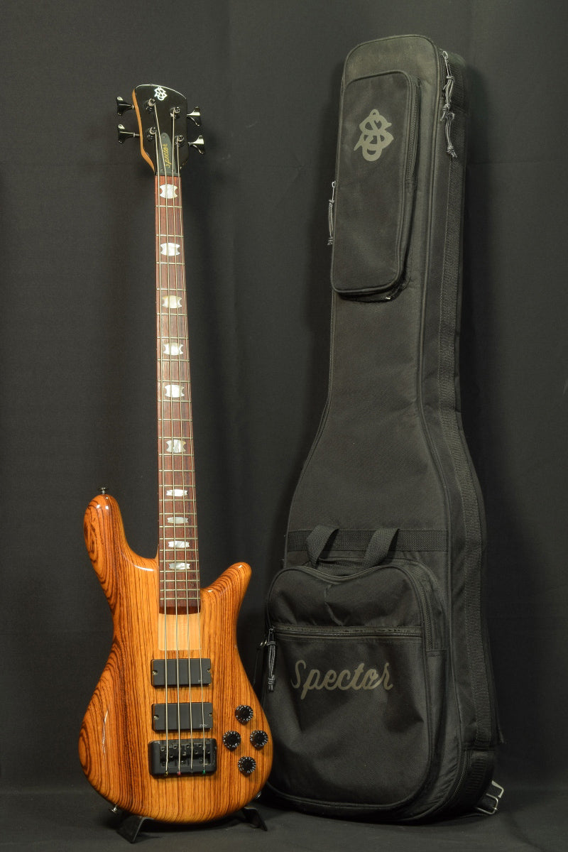 [SN NB10087] USED SPECTOR / ReBop4 DLX EX Zebra Wood [11]