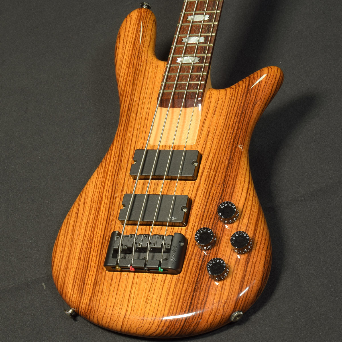 [SN NB10087] USED SPECTOR / ReBop4 DLX EX Zebra Wood [11]