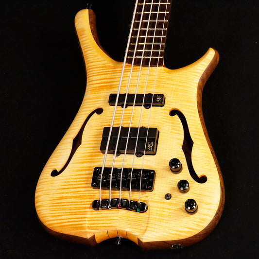 [SN F16197016] USED Warwick / INFINITY NT 5st / Flame Maple Top Natural Oil Finish [12]