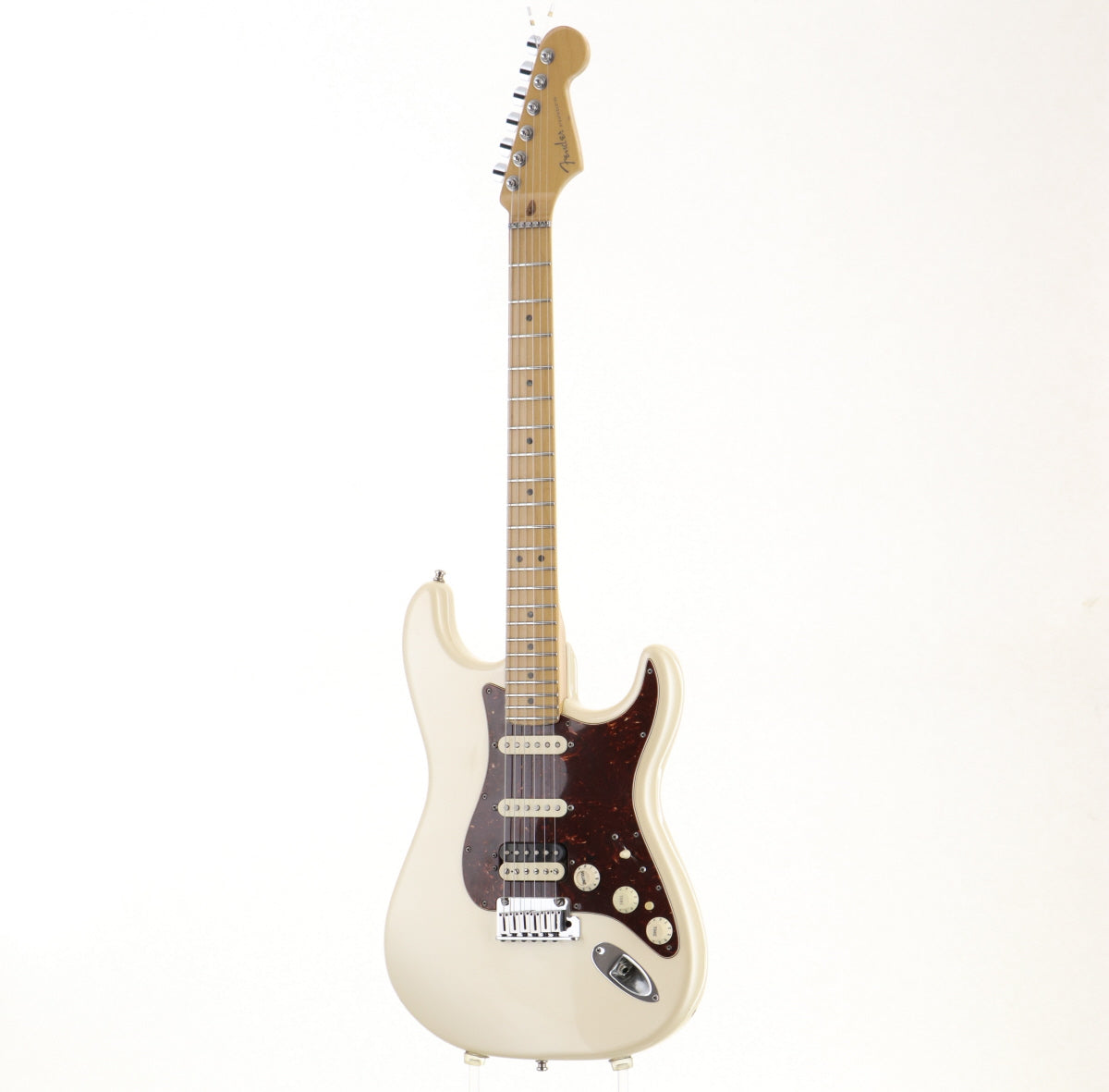[SN US15014807] USED Fender USA / American Deluxe Stratocaster HSS  Shawbucker Olympic Pearl/M 2015 [3.61kg]. [08]