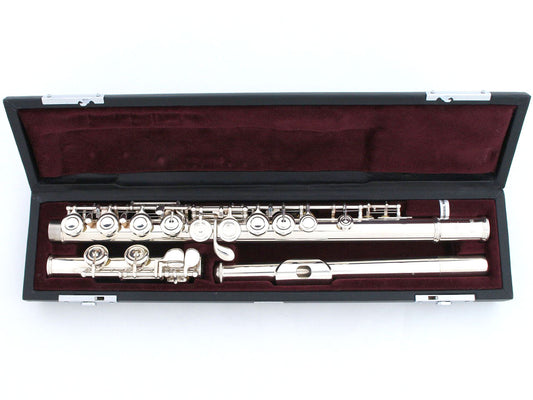 [SN L83054] USED YAMAHA / Flute YFL-312 current model head tube silver [09]