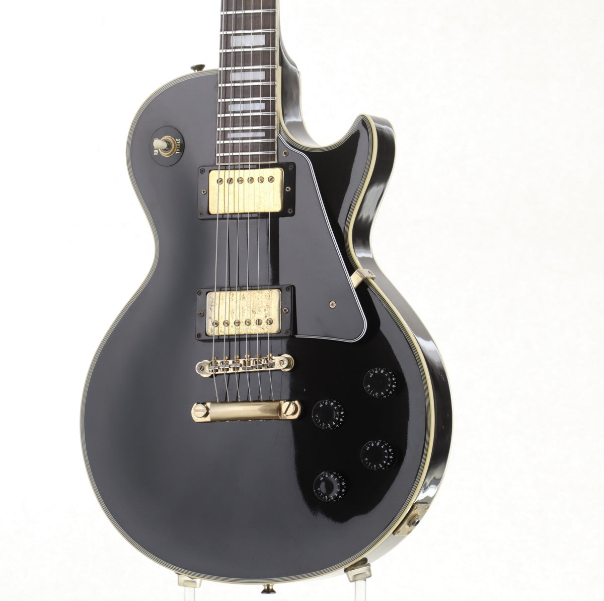 [SN K019202] USED ORVILLE / LPC-75 Les Paul Custom Ebony [11]