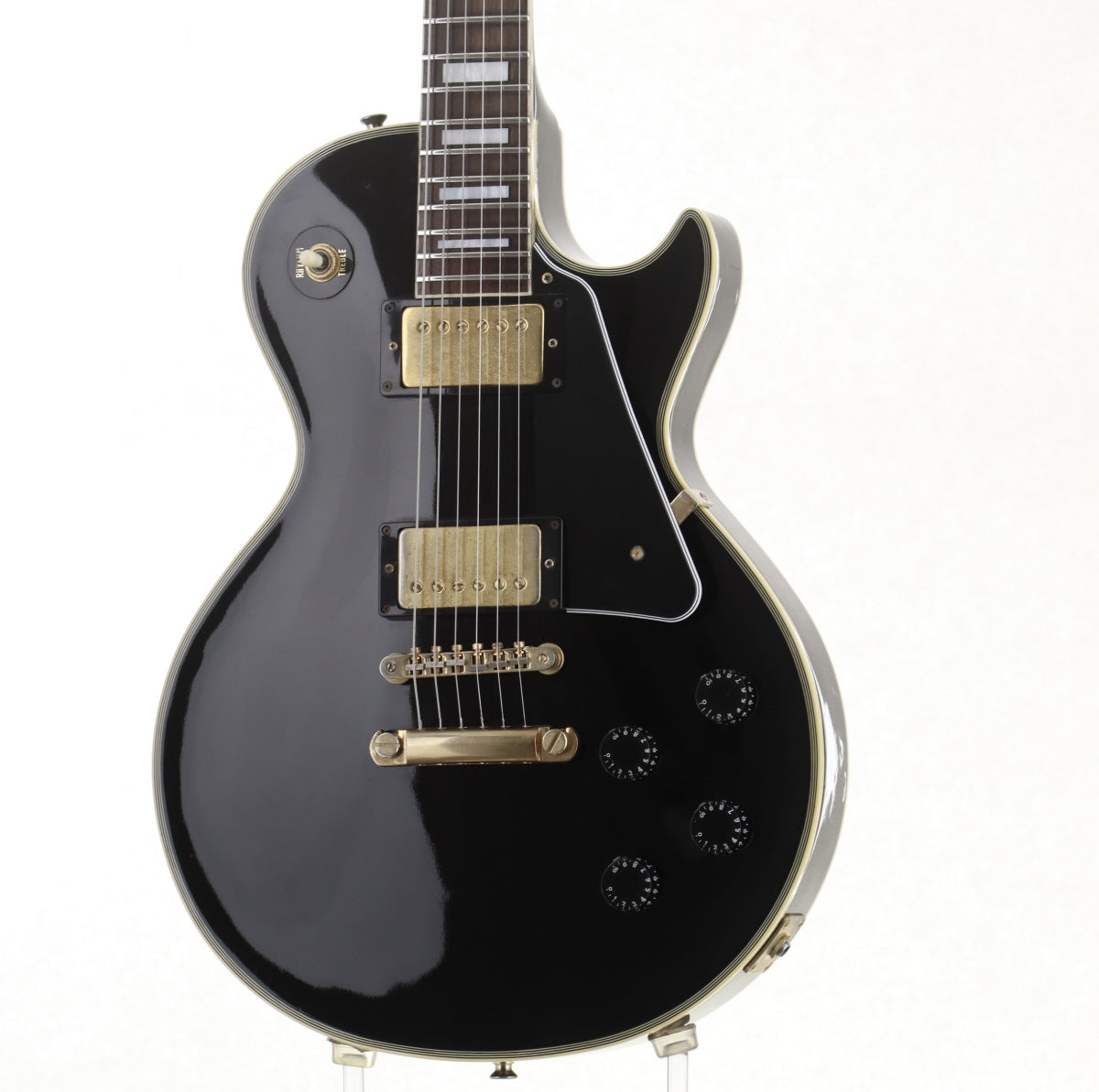 USED ORVILLE / LPC-75 Ebony Les Paul Custom [10 – Ishibashi Music