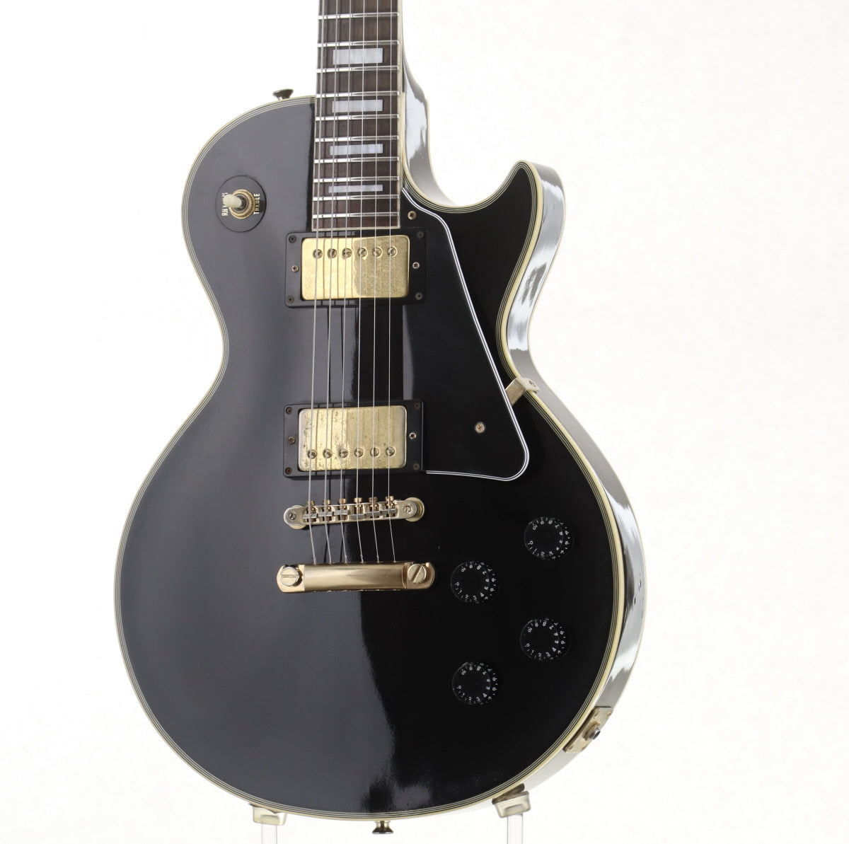 [SN K019202] USED ORVILLE / LPC-75 Les Paul Custom Ebony [11]