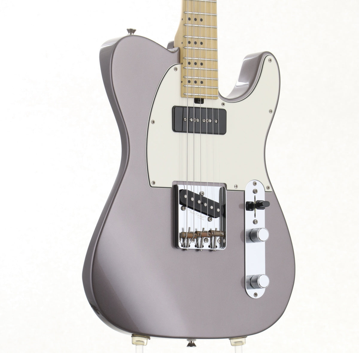 [SN T162] USED ThreeDots Guitars / T Model Dolphin Grey Metallic Maple Fingerboard [06]