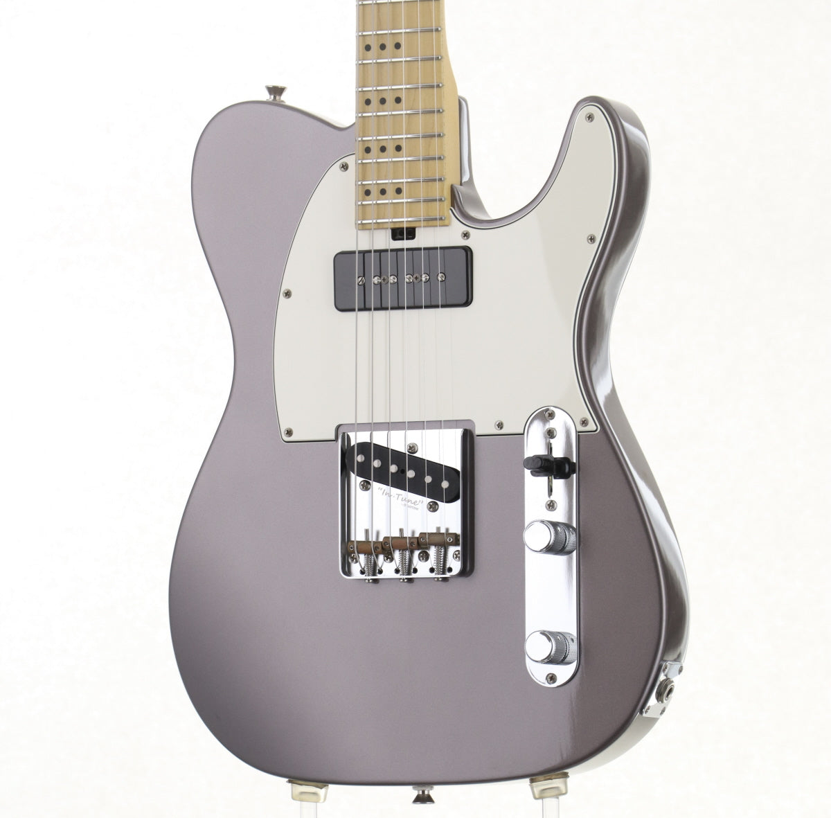 [SN T162] USED ThreeDots Guitars / T Model Dolphin Grey Metallic Maple Fingerboard [06]