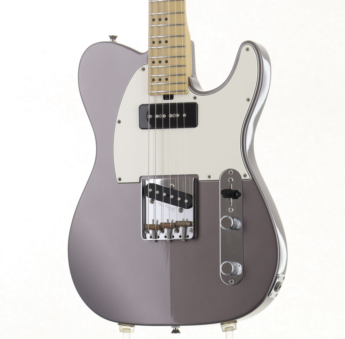 [SN T162] USED ThreeDots Guitars / T Model Dolphin Grey Metallic Maple Fingerboard [06]