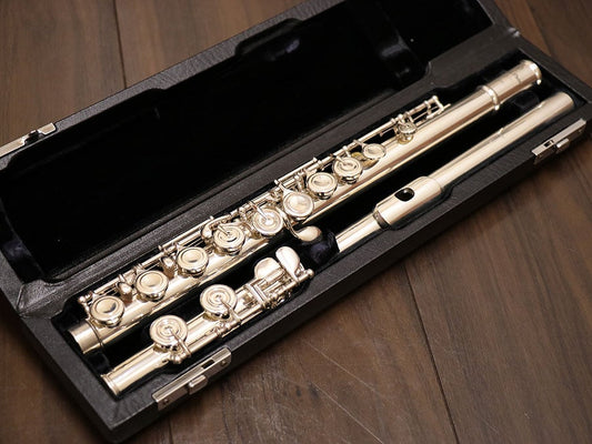 [SN 37616] USED PEARL / Pearl F-DP/E Silver head flute [10]