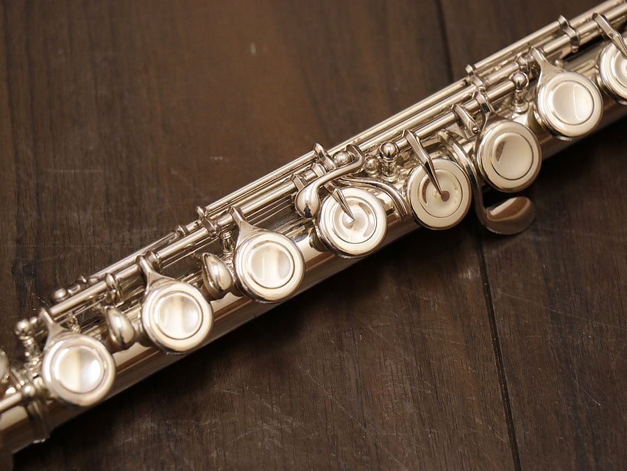 [SN 37616] USED PEARL / Pearl F-DP/E Silver head flute [10]