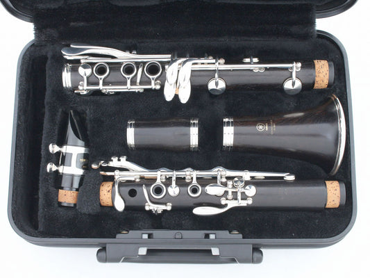 [SN 128466] USED YAMAHA / B-flat Clarinet YCL-450, all tampos replaced [09]
