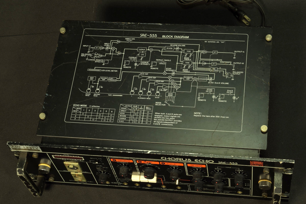 [SN 930230] USED Roland / SRE-555 CHORUS ECHO [20]