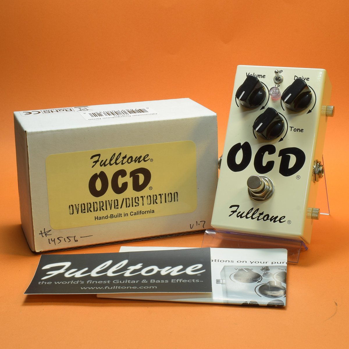 [SN 145156] USED Fulltone Fulltone / OCD Ver.1.7 Obsessive Compulsive Drive  [20]