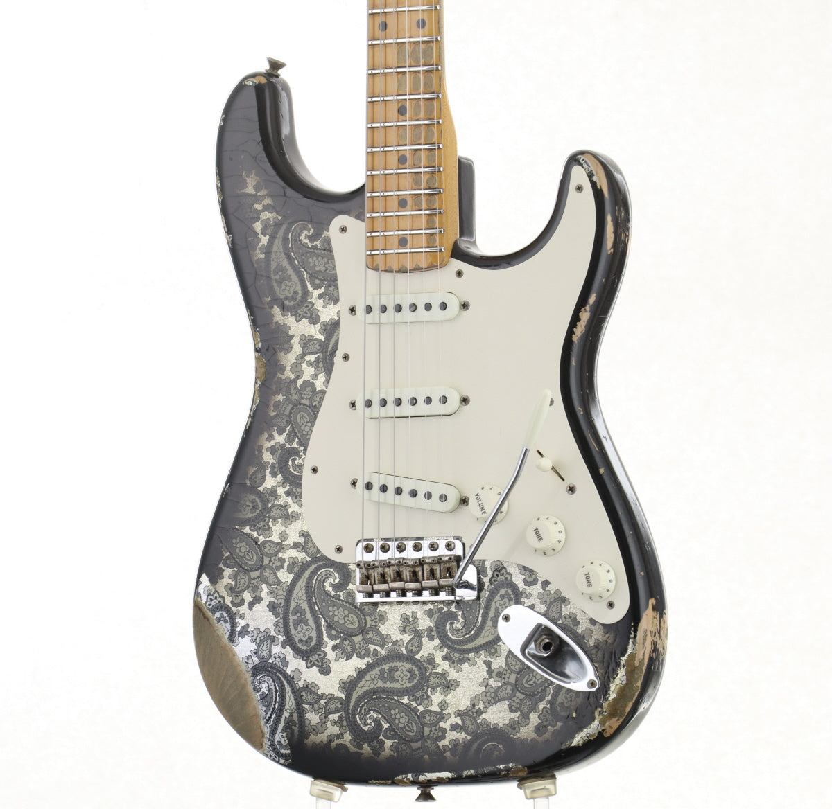 [SN CZ541715] USED Fender Custom Shop / Limited Mischief Maker Stratocaster Heavy Relic Black Paisley [10]