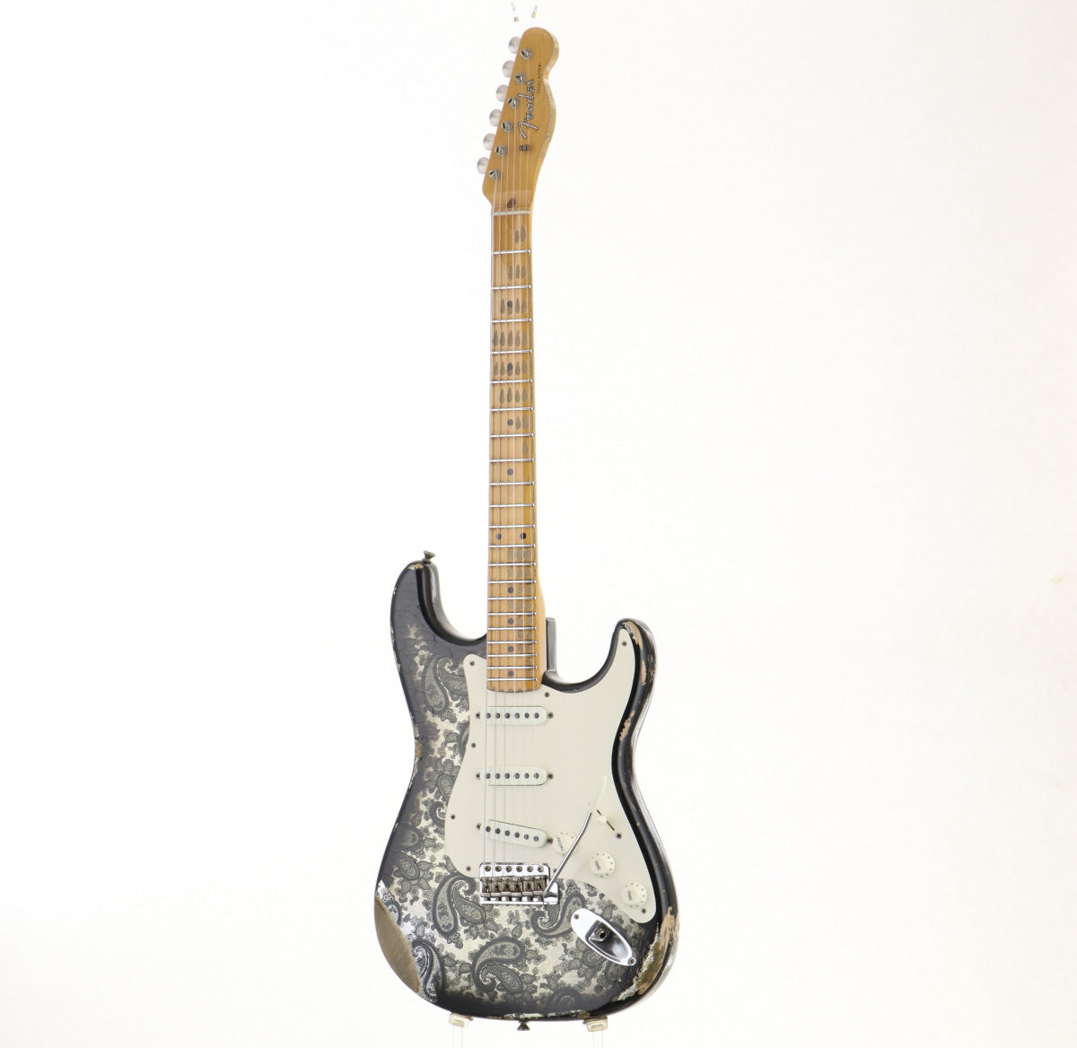 [SN CZ541715] USED Fender Custom Shop / Limited Mischief Maker Stratocaster Heavy Relic Black Paisley [10]