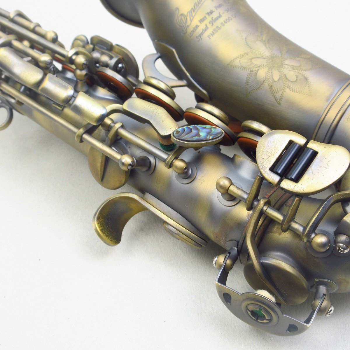 [SN PM1148307] USED P.mauriat / Curved soprano saxophone PMSS-2400 DK [09]