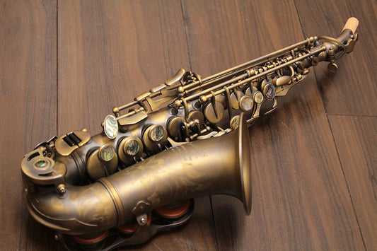 [SN PM1148307] USED P.mauriat / P.mauriat PMSS-2400 DK Curved soprano saxophone [09]