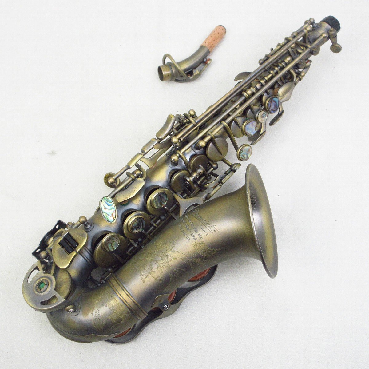 [SN PM1148307] USED P.mauriat / Curved soprano saxophone PMSS-2400 DK [09]