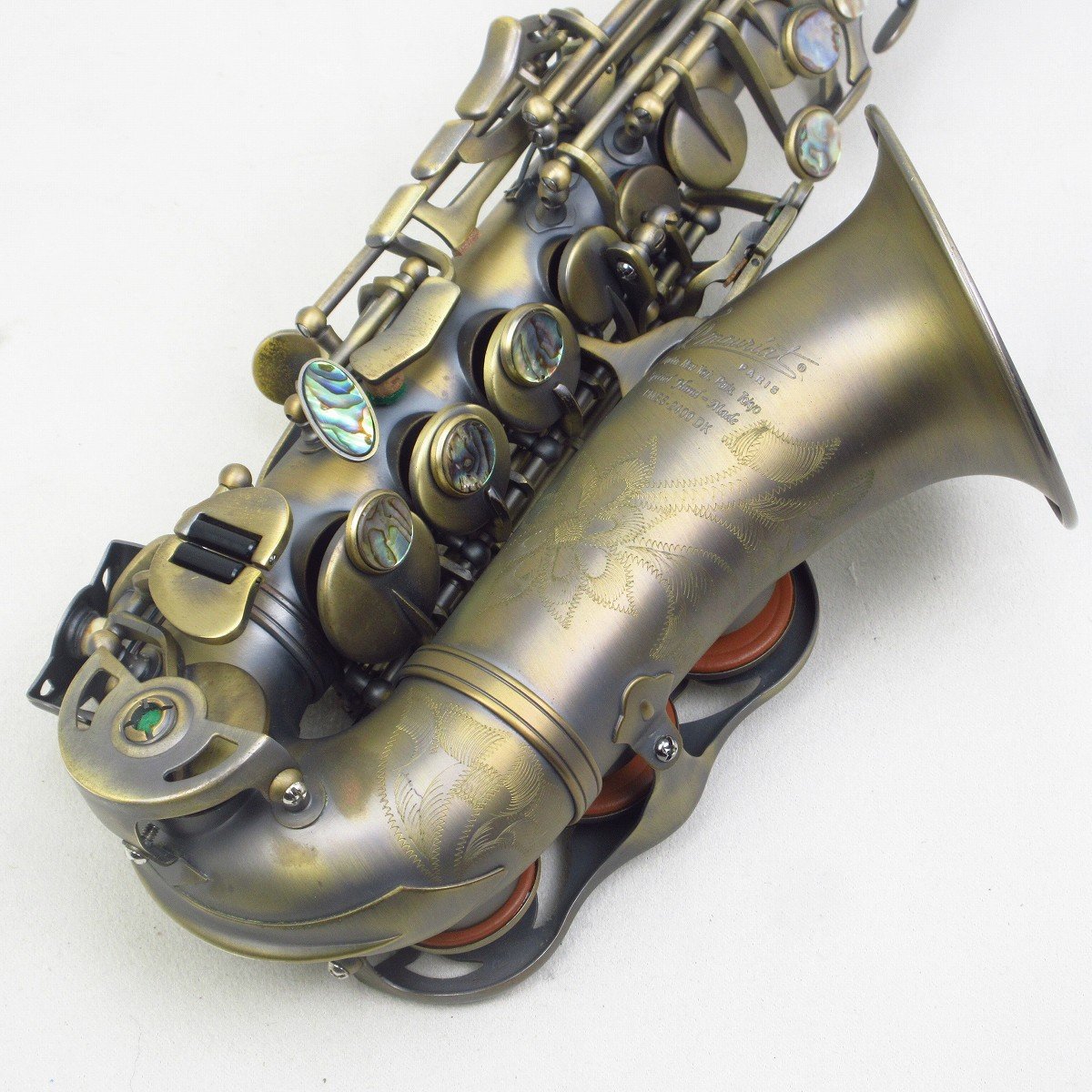 [SN PM1148307] USED P.mauriat / Curved soprano saxophone PMSS-2400 DK [09]