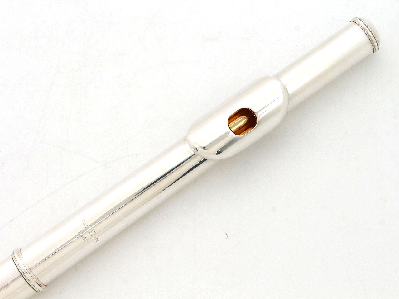 [SN 18037] USED Pearl / All silver handmade flute F-9800RE Maesta Inner GP [09]