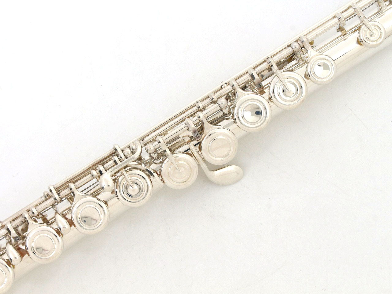 [SN K41164] USED YAMAHA / Flute YFL-312 current model head tube silver [09]