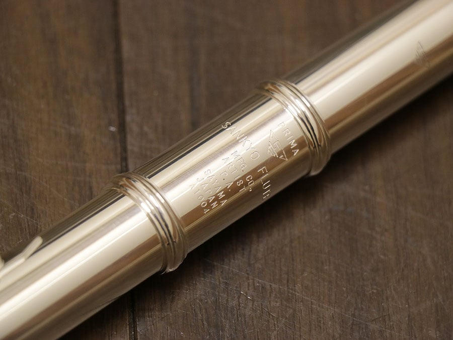 [SN A1004] USED SANKYO / Sankyo ARTIST P.A NEL all silver flute [10]