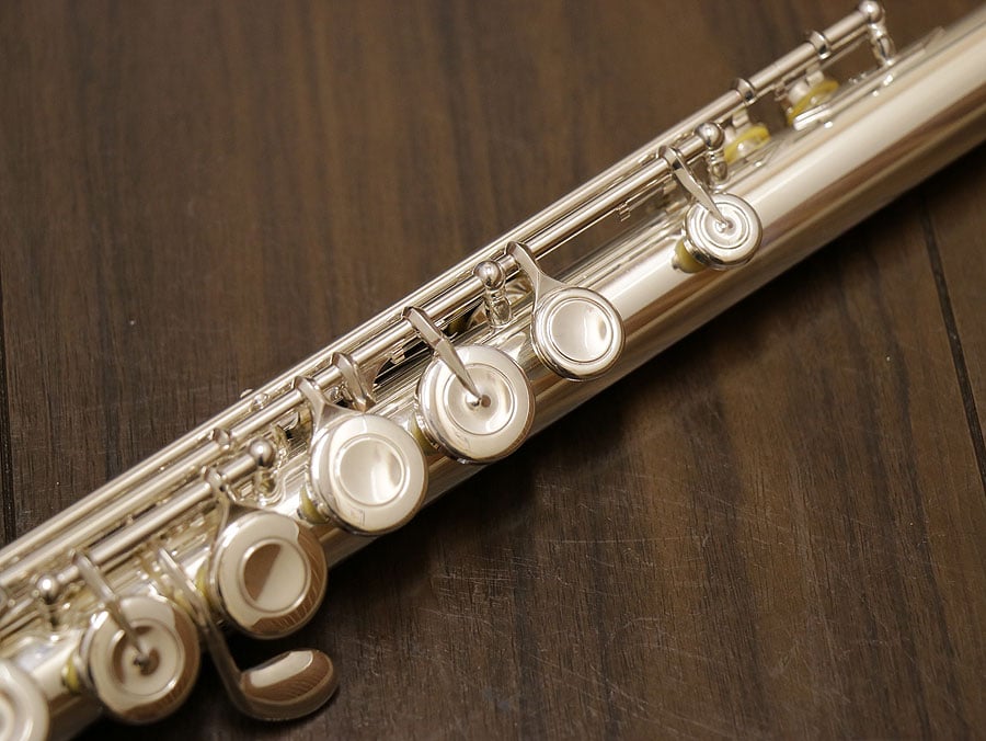 [SN A1004] USED SANKYO / Sankyo ARTIST P.A NEL all silver flute [10]