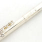 [SN A1004] USED SANKYO / Flute Artist CC all silver, all tampos replaced [09]