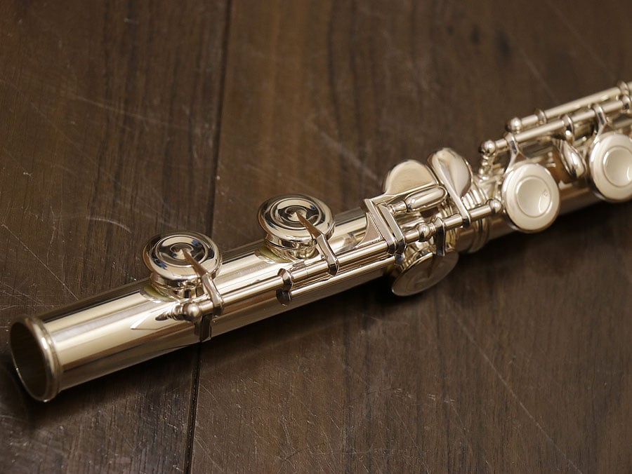 [SN A1004] USED SANKYO / Sankyo ARTIST P.A NEL all silver flute [10]